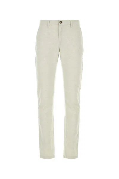 Saint James Blend Waist Pant With Slant And Slit Pockets In Neutral