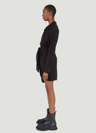 Jacquemus Elegant Viscose Blend Dress In Black