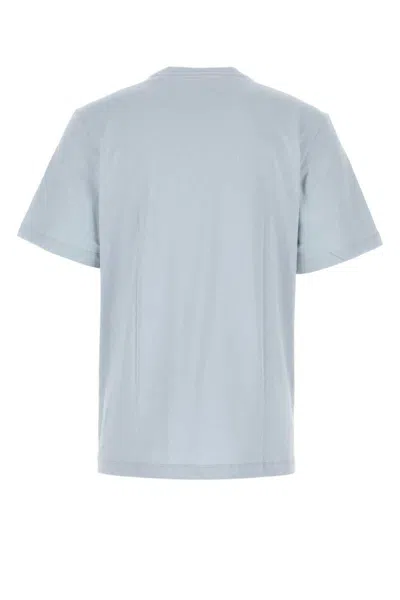 Oamc Light-blue Cotton Oversize T-shirt In Blue