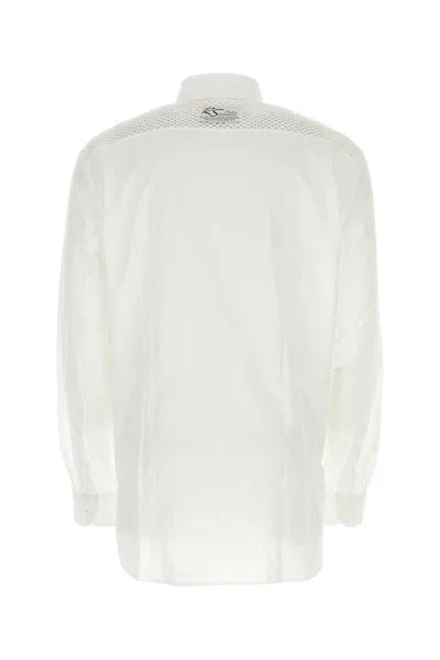 Raf Simons Oversized Poplin Shirt For Men In White