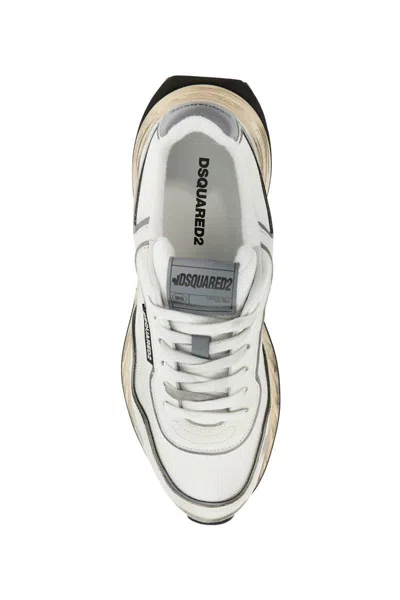 Dsquared2 Sprinter Sneakers In White