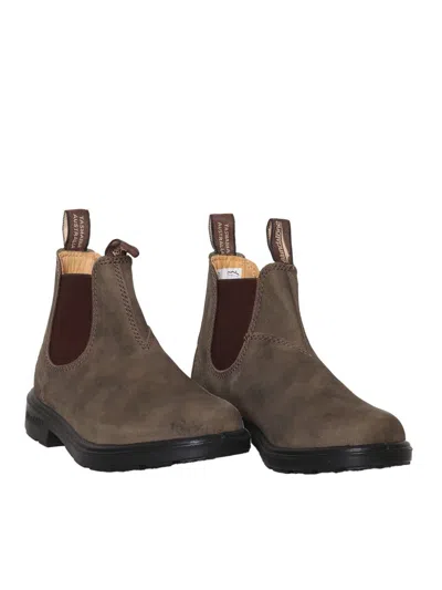 Blundstone 585 Rustic Brown Leather In Brown