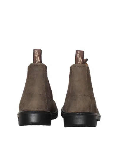 Blundstone 585 Rustic Brown Leather In Brown
