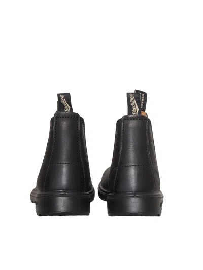 Blundstone Leather Ankle Boots In Black