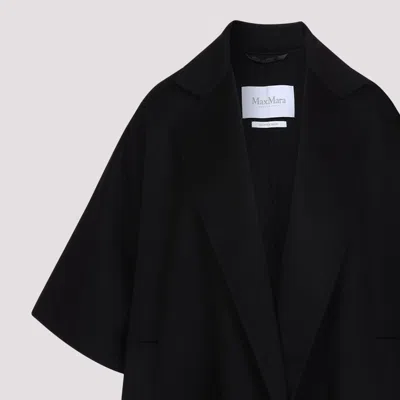 Max Mara Coat In Black