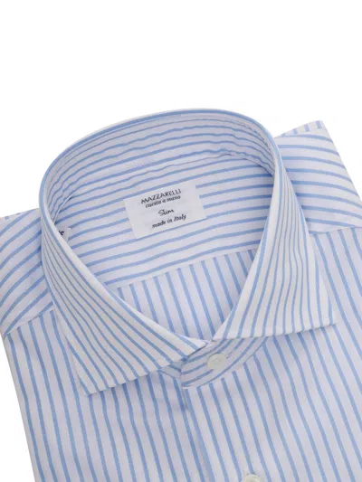 Mazzarelli Camicie Mazzarelli Shirt In White