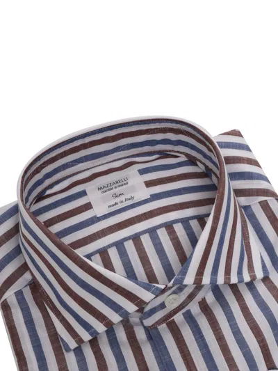 Mazzarelli Camicie Mazzarelli Shirt In White