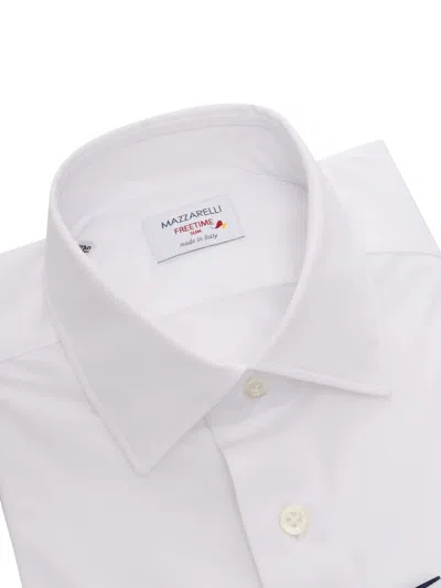 Mazzarelli Camicie Shirt In White
