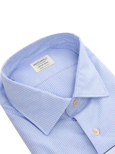 Mazzarelli Camicie Shirt In Blue