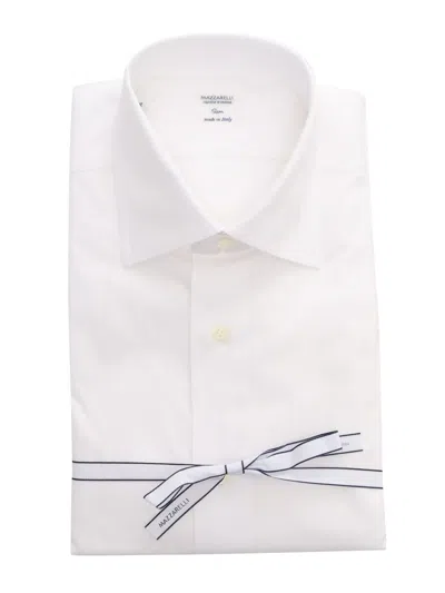 Mazzarelli Camicie Shirt In White