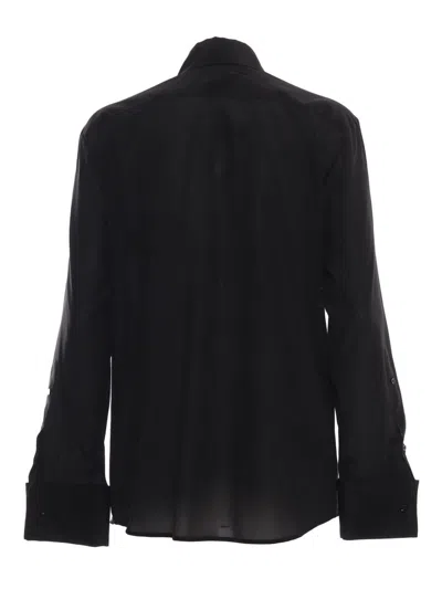 Mazzarelli Camicie Mazzarelli Shirt In Black