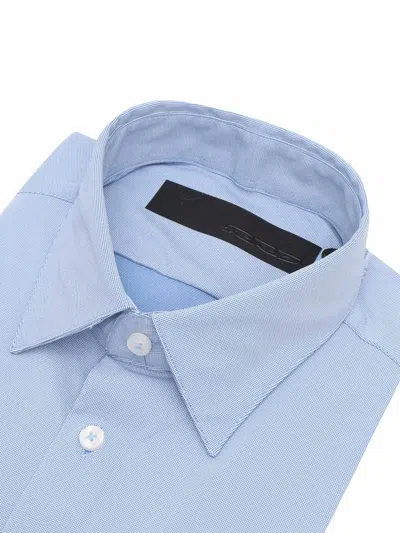 Rrd Oxford Jacquard Shirt In Multicolor
