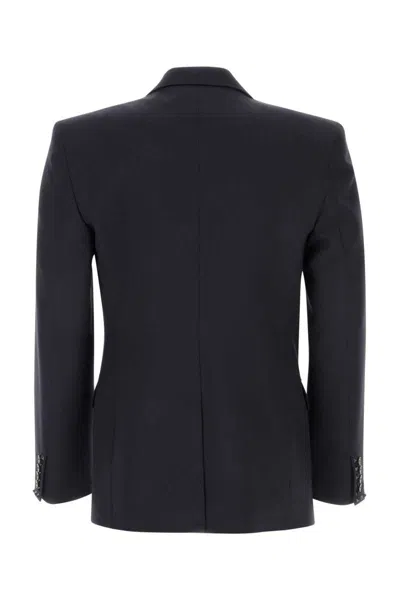 Valentino Garavani Jackets And Vests In Blue