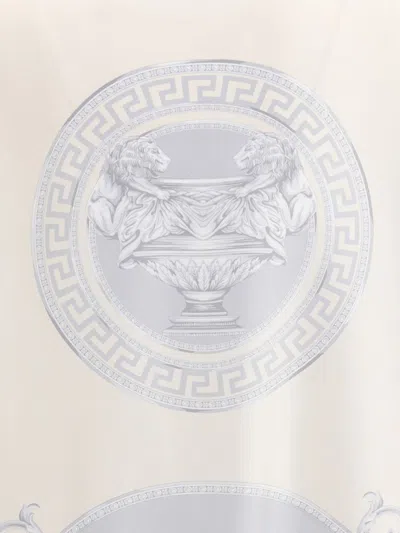 Versace Women's Printed Silk Shirt In Multicolour