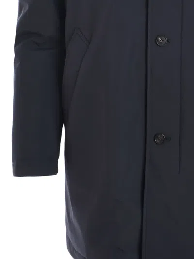 Borrelli Single-breasted Coat In 蓝色
