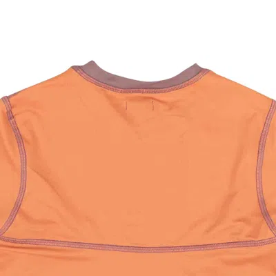 Barragan Purple Peach Ciruela Drawstring Pegadita Baby Tee In Multi