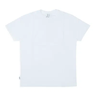 Mains Logo White Red T-shirt In White
