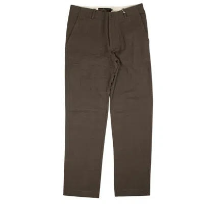 Freemans Sporting Club Freeman's Sporting Club Hand Made Moleskin Cotton Pants - Brown In Multi