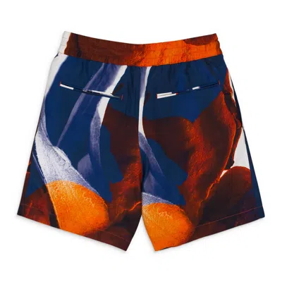 Taak Flower Printed Multicolor Shorts In Multi
