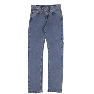 Vlone Zipper Jeans - Blue In Blue