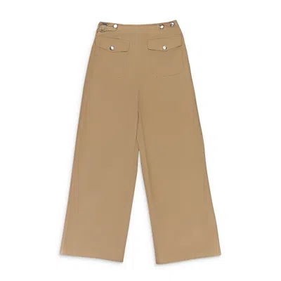Opening Ceremony Snap Sand Wide-leg Pant In Multi