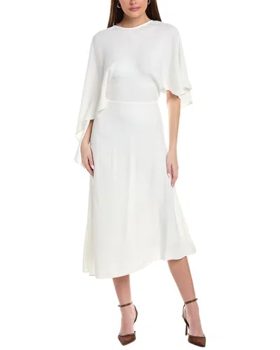 Reiss Naomi Cape Maxi Dress In Multi