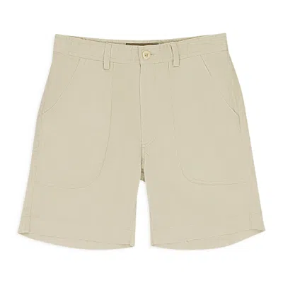Freemans Sporting Club Khaki Freeman's Sporting Club Cotton Shorts In Neutral