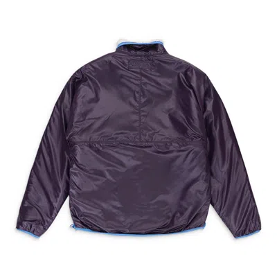Phanes Front Zip Sherpa Ivory Work Jacket In Black