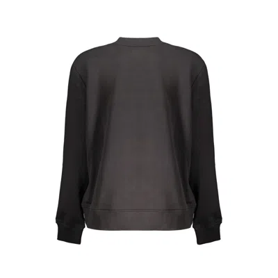 Calvin Klein Black Cotton Sweater In Black