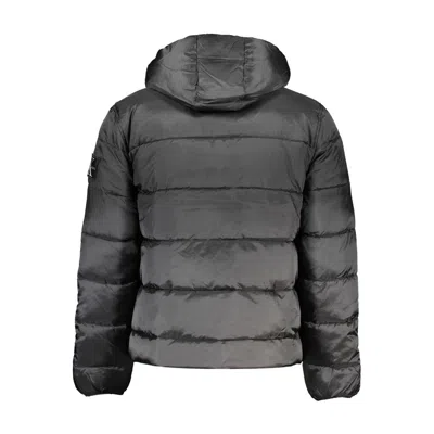Calvin Klein Polyester Men's Jacket In Black