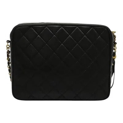 Pre-owned Chanel Camera Black Leather Shoulder Bag ()