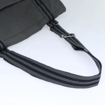 Pre-owned Hermes Hermès Fourre Tout Grey Canvas Shoulder Bag ()