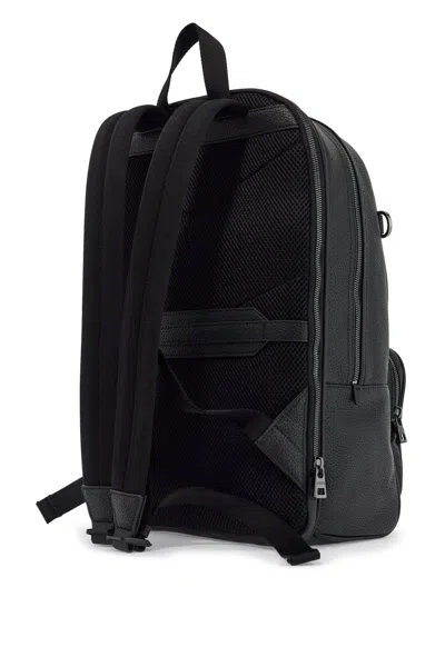 Hugo Boss Hugo Men's Eco-leather Backpack In Black