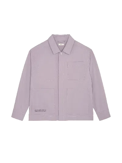Pangaia Men's Dna Utility Jacket — Raisin Purple