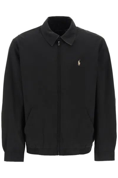 Polo Ralph Lauren Bi-swing Lightweight Zipped Jacket Clothing In Black
