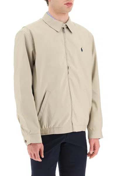 Polo Ralph Lauren Mens Lightweight Windbreaker Regular Big Tall In Khaki