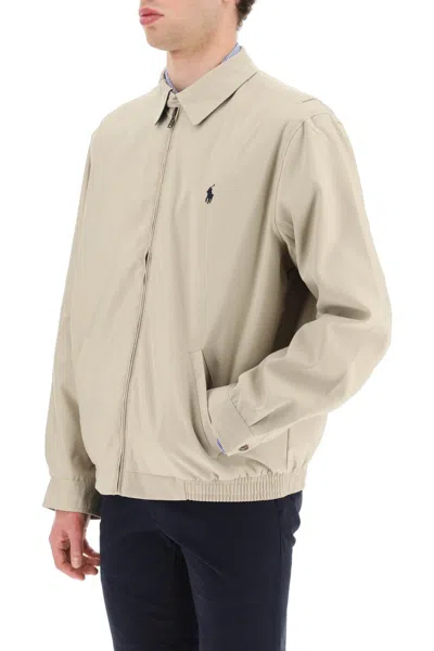 Polo Ralph Lauren Mens Lightweight Windbreaker Regular Big Tall In Khaki