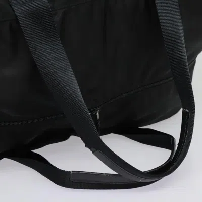 Pre-owned Prada Black Synthetic Travel Bag ()