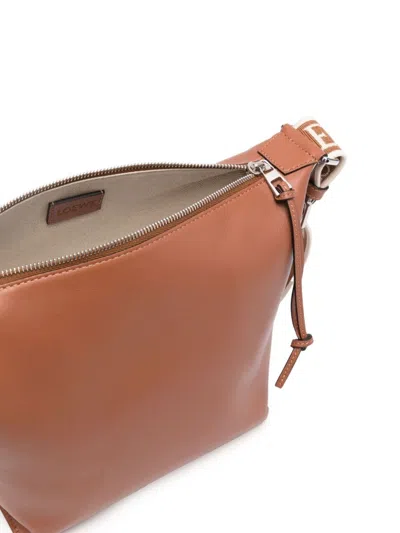 Loewe Men Cubi Small Leather Crossbody Bag In Multicolor