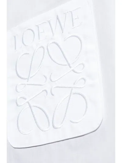 Loewe Men M/l, Anagram Taschino Camicia In Multicolor