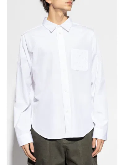 Loewe Men M/l, Anagram Taschino Camicia In Multicolor