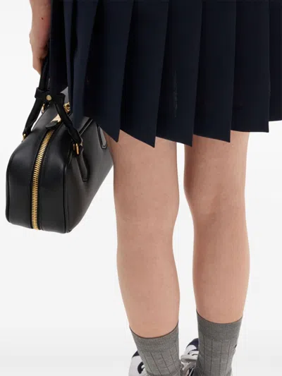 Miu Miu Women Kid Mohair Short Dress In Multicolor