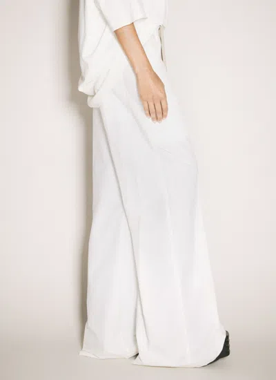 Moncler X Rick Owens Women Belas Drawstring Pants In White
