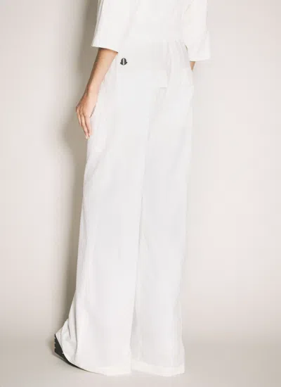 Moncler X Rick Owens Women Belas Drawstring Pants In White