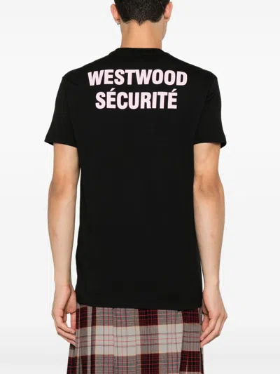Vivienne Westwood Classic T-shirt "sécurité" In Multicolor