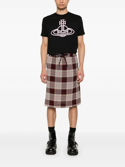 Vivienne Westwood Classic T-shirt "sécurité" In Multicolor