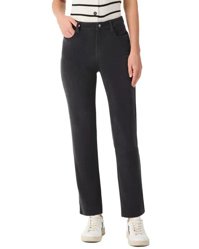 Nic + Zoe Nic & Zoe Mid Rise Corduroy Straight Ankle Pant In Blue