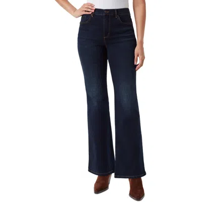 Gloria Vanderbilt Amanda Womens Denim 5 Pocket Flare Jeans In Multi