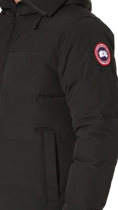 Shop Canada Goose Macmillan Parka Black