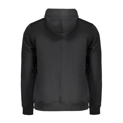 Calvin Klein Logo-print Hoodie In Black